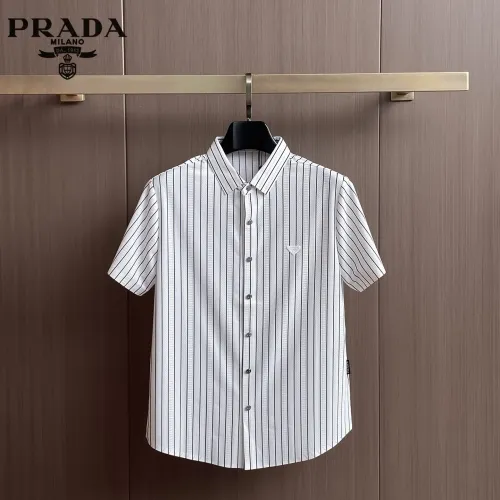 Cheap Prada Shirts Short Sleeved For Men #1436935, $$52.00 USD On Prada Shirts