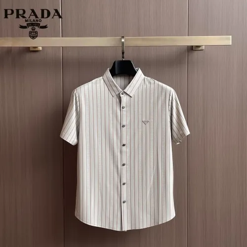 Cheap Prada Shirts Short Sleeved For Men #1436936, $$52.00 USD On Prada Shirts