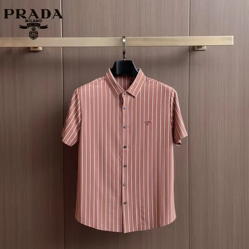 Cheap Prada Shirts Short Sleeved For Men #1436937, $$52.00 USD On Prada Shirts