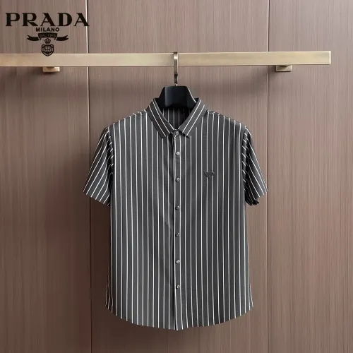 Cheap Prada Shirts Short Sleeved For Men #1436938, $$52.00 USD On Prada Shirts