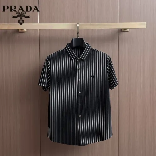 Cheap Prada Shirts Short Sleeved For Men #1436939, $$52.00 USD On Prada Shirts