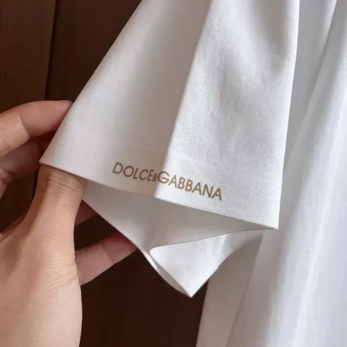 Replica Dolce & Gabbana D&G Shirts Short Sleeved For Men #1436950 $52.00 USD for Wholesale