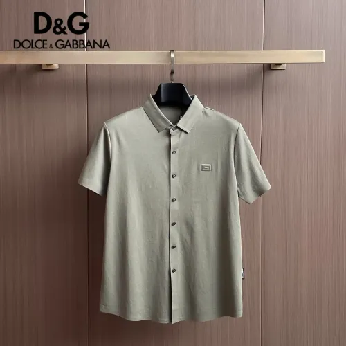Cheap Dolce &amp; Gabbana D&amp;G Shirts Short Sleeved For Men #1436951, $$52.00 USD On Dolce &amp; Gabbana D&amp;G Shirts