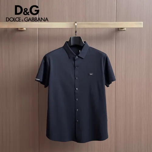 Cheap Dolce &amp; Gabbana D&amp;G Shirts Short Sleeved For Men #1436952, $$52.00 USD On Dolce &amp; Gabbana D&amp;G Shirts