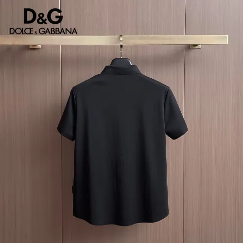 Replica Dolce & Gabbana D&G Shirts Short Sleeved For Men #1436953 $52.00 USD for Wholesale