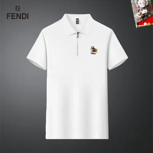 Cheap Fendi T-Shirts Short Sleeved For Men #1437015, $$34.00 USD On Fendi T-Shirts
