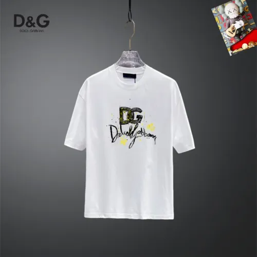 Cheap Dolce &amp; Gabbana D&amp;G T-Shirts Short Sleeved For Unisex #1437086, $$25.00 USD On Dolce &amp; Gabbana D&amp;G T-Shirts
