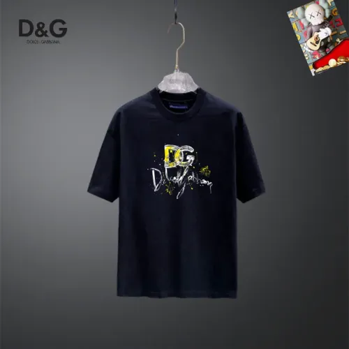 Cheap Dolce &amp; Gabbana D&amp;G T-Shirts Short Sleeved For Unisex #1437087, $$25.00 USD On Dolce &amp; Gabbana D&amp;G T-Shirts