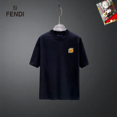 Cheap Fendi T-Shirts Short Sleeved For Unisex #1437089, $$25.00 USD On Fendi T-Shirts