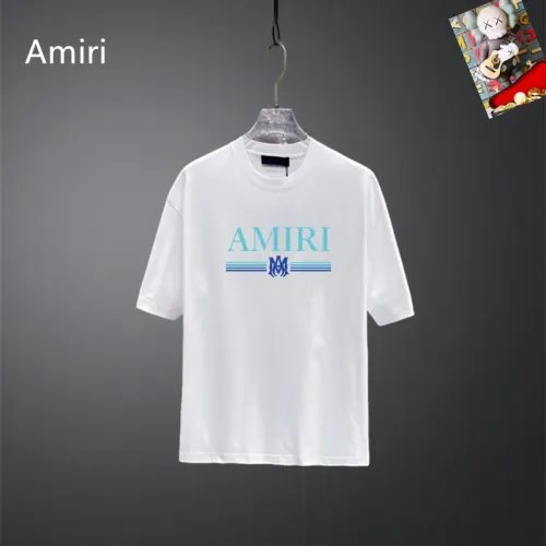 Cheap Amiri T-Shirts Short Sleeved For Unisex #1437106, $$25.00 USD On Amiri T-Shirts