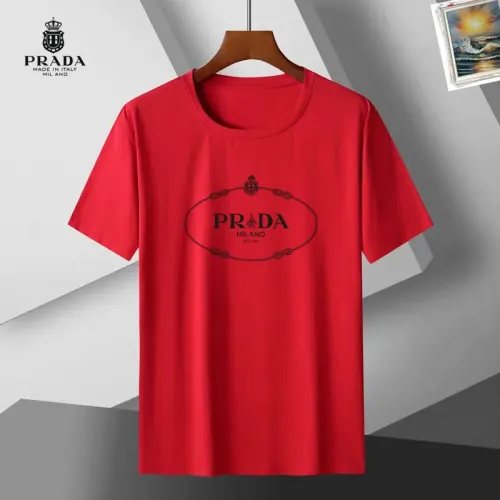 Cheap Prada T-Shirts Short Sleeved For Unisex #1437132, $$25.00 USD On Prada T-Shirts