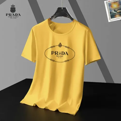 Cheap Prada T-Shirts Short Sleeved For Unisex #1437138, $$25.00 USD On Prada T-Shirts