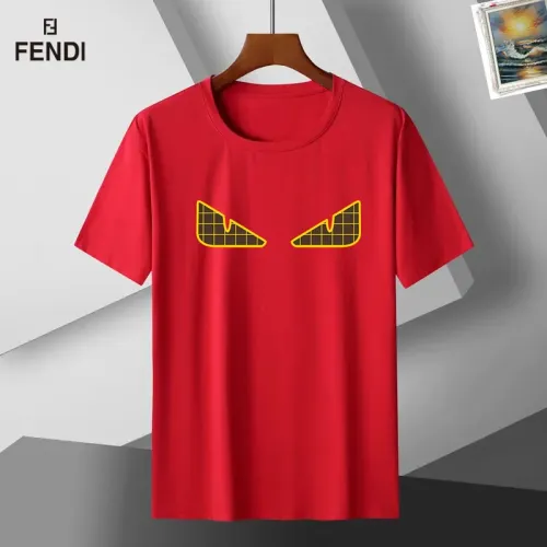 Cheap Fendi T-Shirts Short Sleeved For Unisex #1437169, $$25.00 USD On Fendi T-Shirts