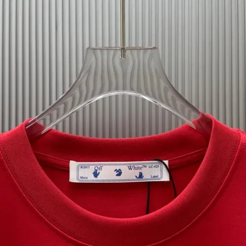 Replica Off-White T-Shirts Short Sleeved For Unisex #1437197 $34.00 USD for Wholesale