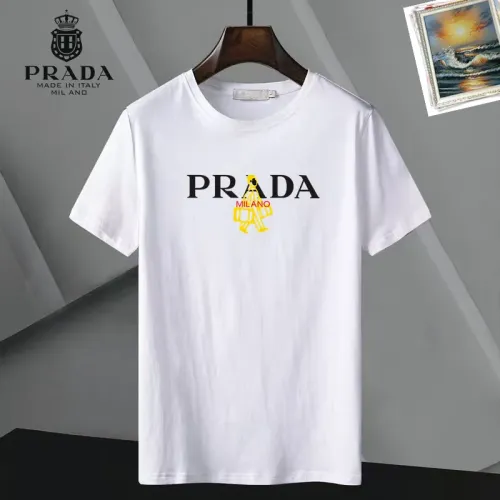 Cheap Prada T-Shirts Short Sleeved For Unisex #1437221, $$25.00 USD On Prada T-Shirts