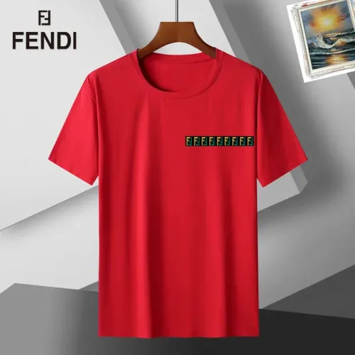 Cheap Fendi T-Shirts Short Sleeved For Unisex #1437231, $$25.00 USD On Fendi T-Shirts