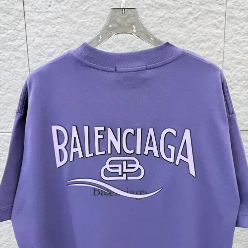 Replica Balenciaga T-Shirts Short Sleeved For Unisex #1437251 $38.00 USD for Wholesale