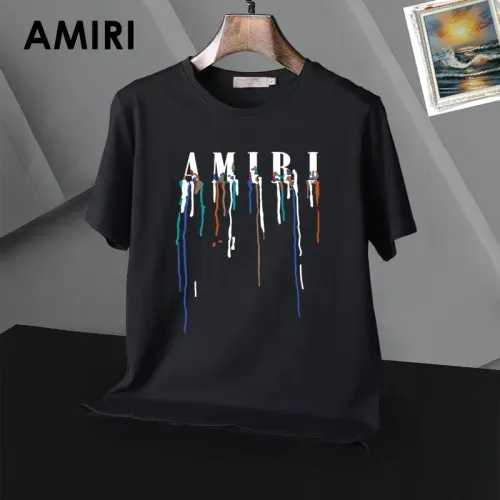 Replica Amiri T-Shirts Short Sleeved For Unisex #1437257 $25.00 USD for Wholesale