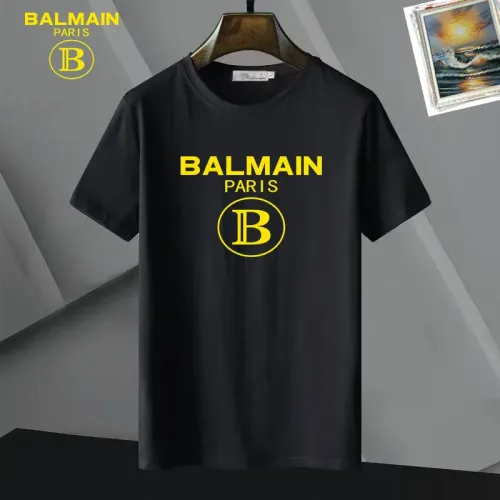 Cheap Balmain T-Shirts Short Sleeved For Unisex #1437265, $$25.00 USD On Balmain T-Shirts