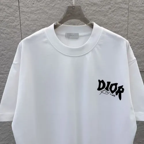 Replica Christian Dior T-Shirts Short Sleeved For Unisex #1437275 $38.00 USD for Wholesale