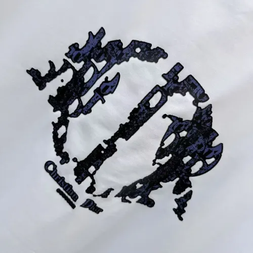 Replica Christian Dior T-Shirts Short Sleeved For Unisex #1437285 $38.00 USD for Wholesale