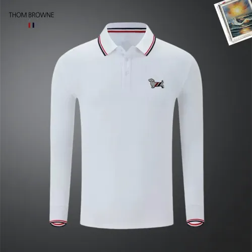Cheap Thom Browne TB T-Shirts Long Sleeved For Men #1437304, $$40.00 USD On Thom Browne TB T-Shirts