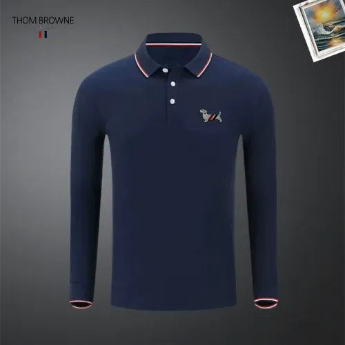 Cheap Thom Browne TB T-Shirts Long Sleeved For Men #1437307, $$40.00 USD On Thom Browne TB T-Shirts