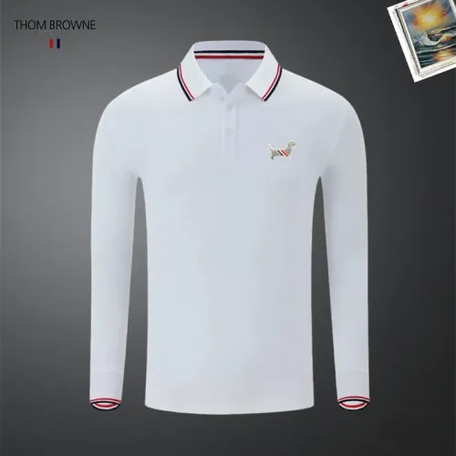 Cheap Thom Browne TB T-Shirts Long Sleeved For Men #1437349, $$40.00 USD On Thom Browne TB T-Shirts