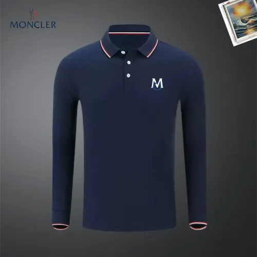 Cheap Moncler T-Shirts Long Sleeved For Men #1437373, $$40.00 USD On Moncler T-Shirts