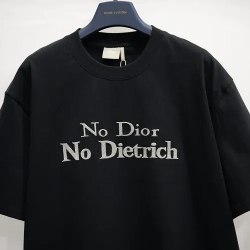 Replica Christian Dior T-Shirts Short Sleeved For Unisex #1437403 $41.00 USD for Wholesale