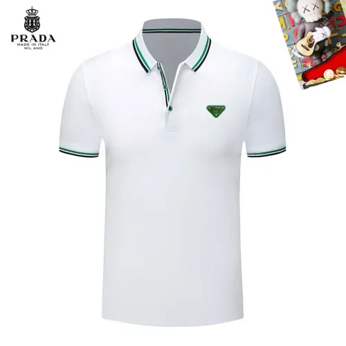 Cheap Prada T-Shirts Short Sleeved For Men #1437456, $$29.00 USD On Prada T-Shirts