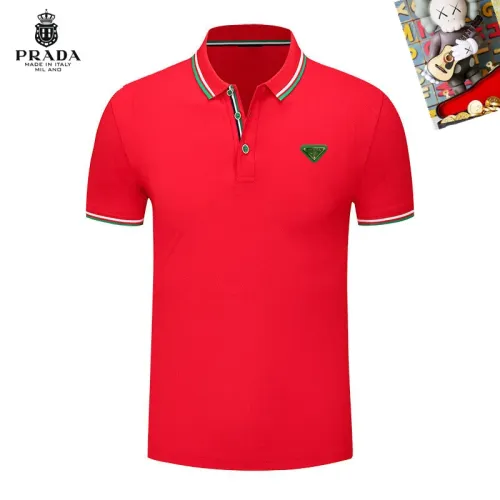 Cheap Prada T-Shirts Short Sleeved For Men #1437459, $$29.00 USD On Prada T-Shirts