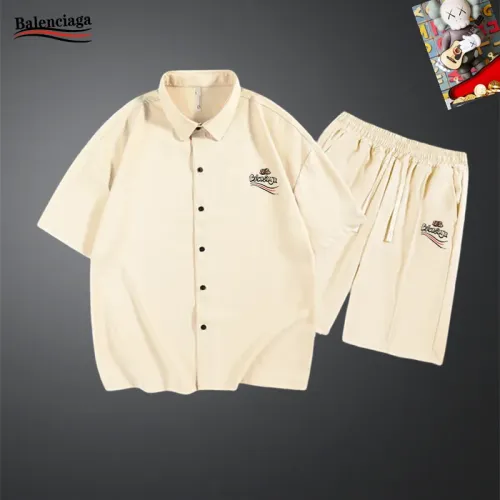 Cheap Balenciaga Fashion Tracksuits Short Sleeved For Men #1437552, $$48.00 USD On Balenciaga Fashion Tracksuits