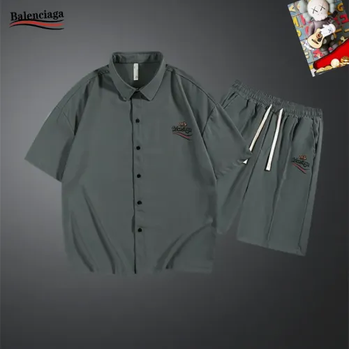 Cheap Balenciaga Fashion Tracksuits Short Sleeved For Men #1437553, $$48.00 USD On Balenciaga Fashion Tracksuits