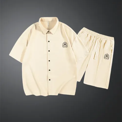 Cheap Amiri Tracksuits Short Sleeved For Men #1437564, $$48.00 USD On Amiri Tracksuits