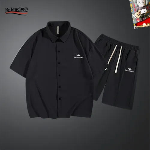 Cheap Balenciaga Fashion Tracksuits Short Sleeved For Men #1437602, $$48.00 USD On Balenciaga Fashion Tracksuits