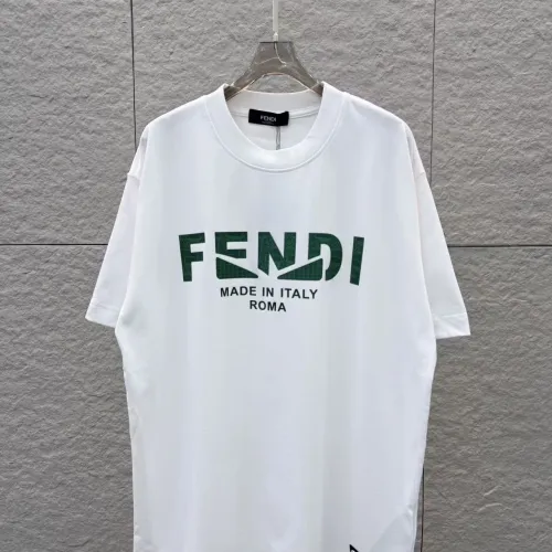 Cheap Fendi T-Shirts Short Sleeved For Unisex #1437609, $$36.00 USD On Fendi T-Shirts