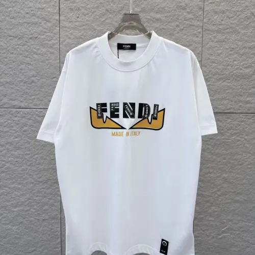 Cheap Fendi T-Shirts Short Sleeved For Unisex #1437618, $$36.00 USD On Fendi T-Shirts