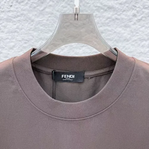 Replica Fendi T-Shirts Short Sleeved For Unisex #1437619 $36.00 USD for Wholesale