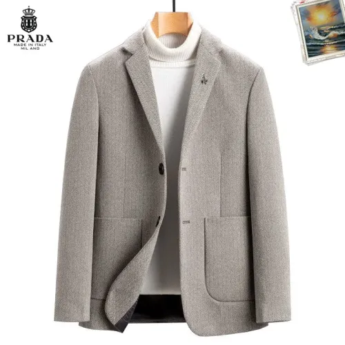 Cheap Prada Jackets Long Sleeved For Men #1437718, $$68.00 USD On Prada Jackets
