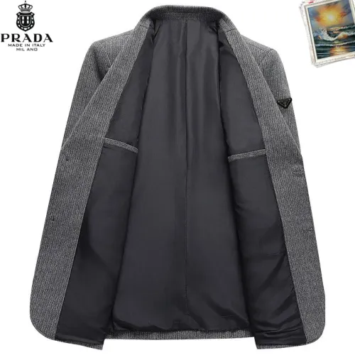 Replica Prada Jackets Long Sleeved For Men #1437735 $68.00 USD for Wholesale