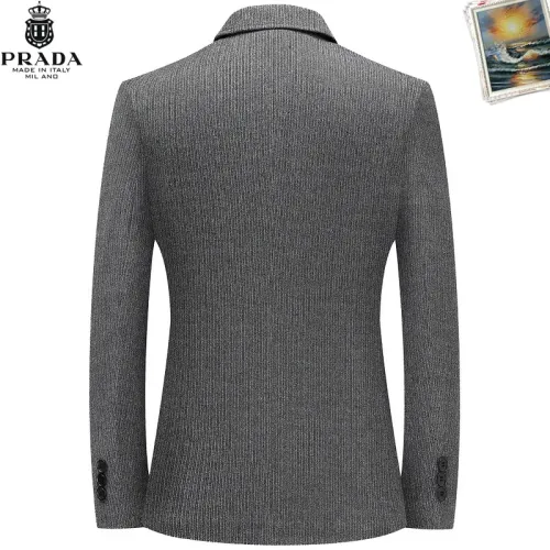 Replica Prada Jackets Long Sleeved For Men #1437735 $68.00 USD for Wholesale