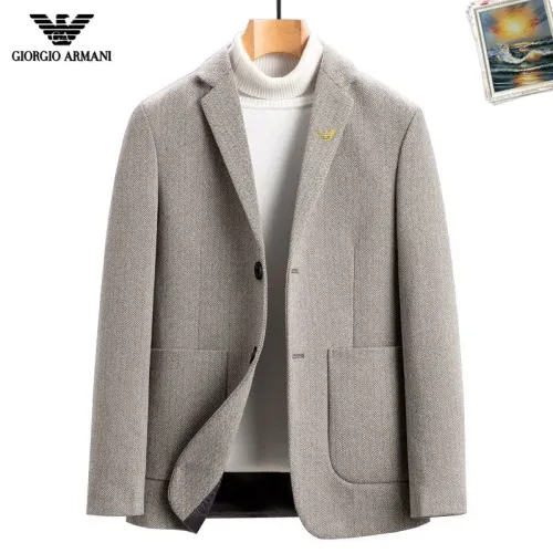 Cheap Armani Jackets Long Sleeved For Men #1437752, $$68.00 USD On Armani Jackets