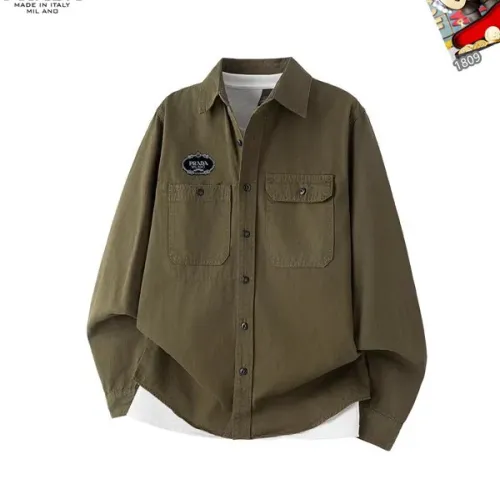 Cheap Prada Jackets Long Sleeved For Men #1437758, $$60.00 USD On Prada Jackets