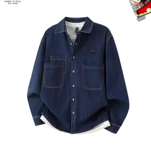 Cheap Prada Jackets Long Sleeved For Men #1437777, $$60.00 USD On Prada Jackets