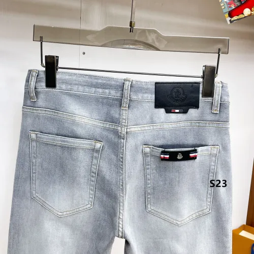 Replica Moncler Jeans For Men #1437798 $48.00 USD for Wholesale