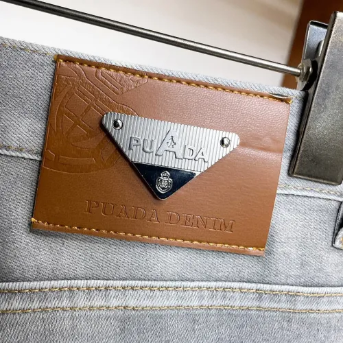 Replica Prada Jeans For Men #1437813 $48.00 USD for Wholesale