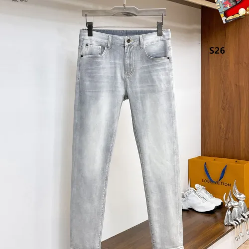 Replica Prada Jeans For Men #1437813 $48.00 USD for Wholesale