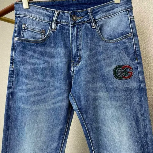 Replica Gucci Jeans For Men #1437817 $48.00 USD for Wholesale