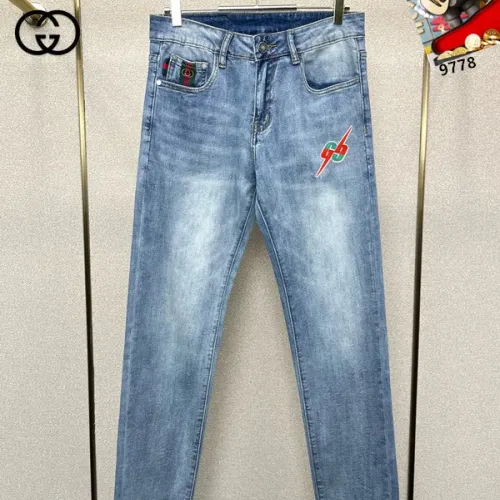 Replica Gucci Jeans For Men #1437819 $48.00 USD for Wholesale